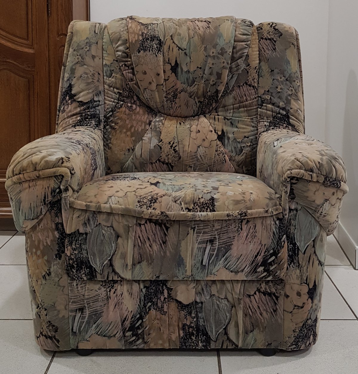 Fauteuil en tissu